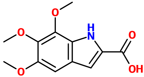 MC005237 5,6,7-Trimethoxy-1H-indole-2-carboxylic acid - 点击图像关闭